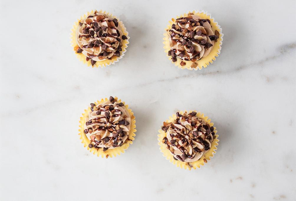 Turtle Cheesecake Box,  Cheesecakes , All The Goodies, Cheese Cupcakes, Gigi's Cupcakes, Enjoy Anywhere, Anytime, Anyplace