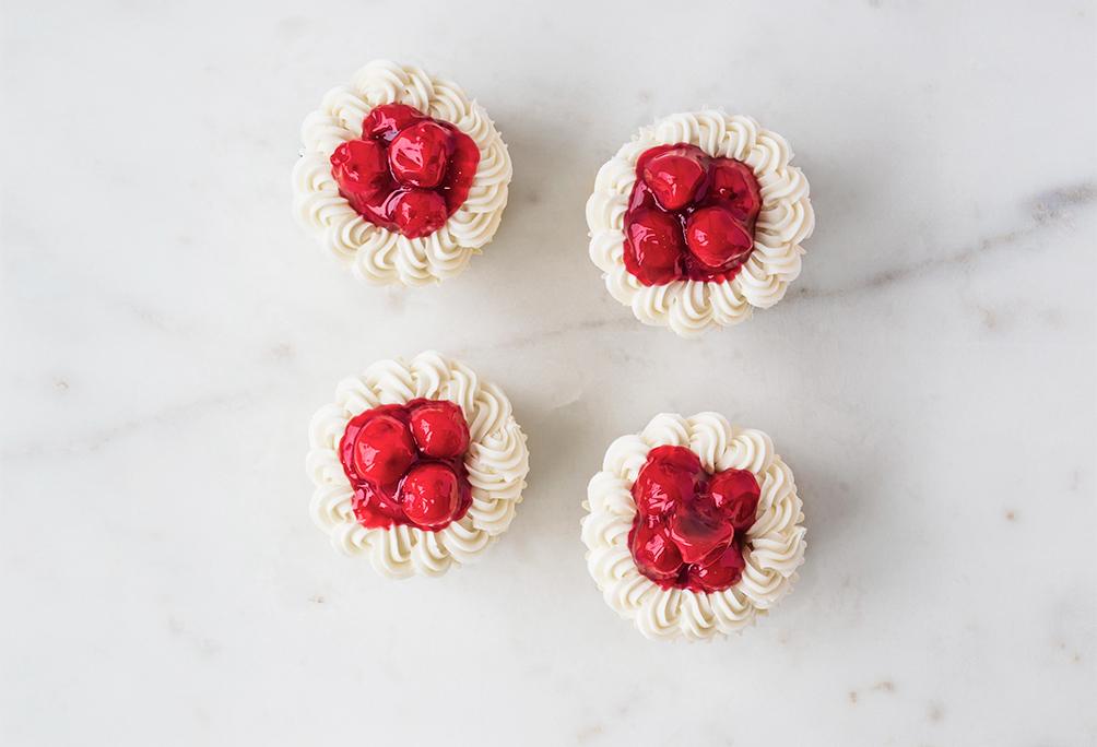 Classic Cherry Cheesecake Box, All The Goodies, Cheesecakes, Cheese Cupcakes, Gigi's Cupcakes, Enjoy Anywhere, Anytime, Anyplace