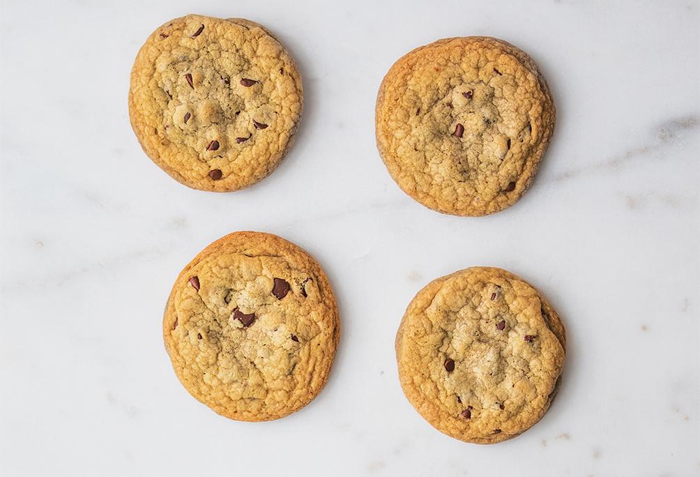 Chocolate Chip Cookie Box , All The Goodies, Cookies, Gigi's Cupcakes, Enjoy Anywhere, Anytime, Anyplace