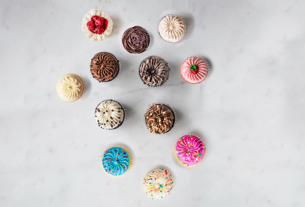 Baker's Surprise Box of the Month, Subscriptions , All The Goodies, Cupcakes, Gigi's Cupcakes, Enjoy Anywhere, Anytime, Anyplace